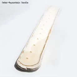 Cedar Mountain Candle Wholesale Wassail - 13 Wick White Baguette Dough Bowl - 72 Oz Candles