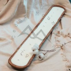 Cedar Mountain Candle Wholesale Riverside - 13 Wick Natural Wood Baguette Dough Bowl - 72 Oz Candles