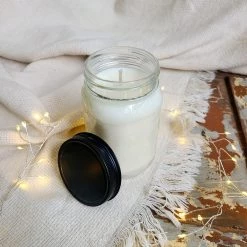 Cedar Mountain Candle Candles CLEARANCE - 13 Oz Mason Jar Candle - Unscented