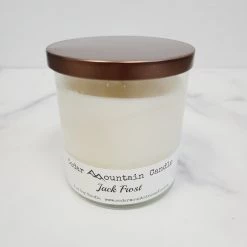 Cedar Mountain Candle Sales 12 Cedar Mountain Candle CLEARANCE 9 Oz Glass Jar Soy Candle - Jack Frost Candles