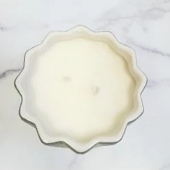 Cedar Mountain Candle Candles CLEARANCE Grey Geometric Planter Soy Candle - Pumpkin Souffle