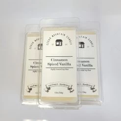 Cedar Mountain Candle CLEARANCE 5.5 Oz Soy Wax Melt - Cinnamon Spiced Vanilla