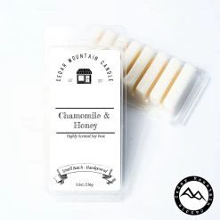 Cedar Mountain Candle Wholesale Chamomile & Honey - 5.5 Oz Wax Melts Candles