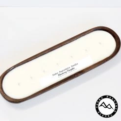 Cedar Mountain Candle Wholesale Candles Blueberry Pumpkin - 7 Wick Natural Wood Dough Bowl Soy Candle