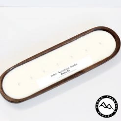 Cedar Mountain Candle Wholesale Fraser Fir - 7 Wick Natural Wood Dough Bowl Soy Candle Candles