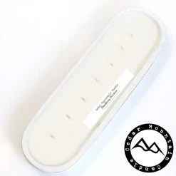 Cedar Mountain Candle Wholesale Blackberry Bourbon - 7 Wick White Wood Dough Bowl Soy Candle