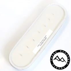 Cedar Mountain Candle Wholesale Candles Cascading Waterfall - 7 Wick White Wood Dough Bowl Soy Candle