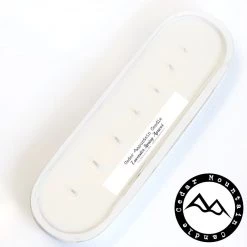 Cedar Mountain Candle Wholesale Candles Lavender Spring Apricot - 7 Wick White Wood Dough Bowl Soy Candle