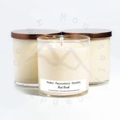 Cedar Mountain Candle Wholesale Red Rock - 9 Oz Whiskey Glass Candle Candles