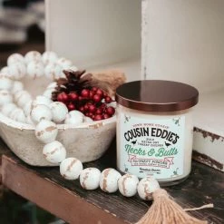 Cedar Mountain Candle Griswold Cousin Eddy Necks & Butts 9 Oz Jar Soy Candle - Winter Scents