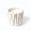 Cedar Mountain Candle White Geometric Planter Soy Candle - Choose Your Scent Candles