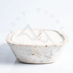 Cedar Mountain Candle Wholesale Warm Country Pear - 3 Wick Clay Bowl Candle Candles
