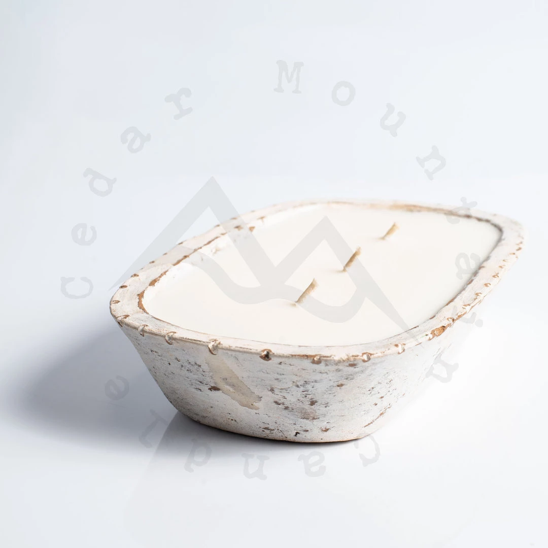 Cedar Mountain Candle Wholesale Red Rock - 3 Wick Clay Bowl Candle Candles 5 Cedar Mountain Candle Wholesale Red Rock - 3 Wick Clay Bowl Candle Candles