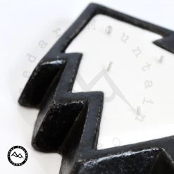 Cedar Mountain Candle 5 Wick Black Pottery Christmas Tree Bowl Candle - Christmas Hearth Candles