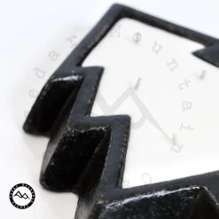 Cedar Mountain Candle 5 Wick Black Pottery Christmas Tree Bowl Candle - Blackberry Ginger Candles