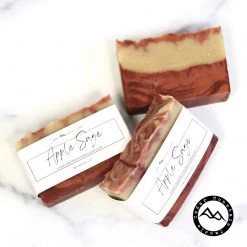 Cedar Mountain Candle Candles All Natural Cold Process Handmade Bar Soap - Apple Sage