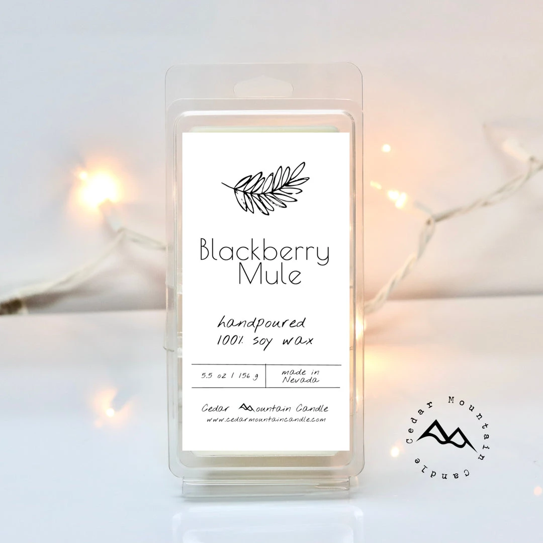 Cedar Mountain Candle Candles Farmhouse Scent: Blackberry Mule - 5.5 Oz Wax Melts 1 Cedar Mountain Candle Candles Farmhouse Scent: Blackberry Mule - 5.5 Oz Wax Melts