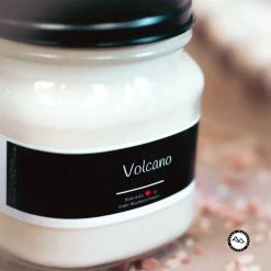 Cedar Mountain Candle Candles Black & White Label Mason Jar Soy Candle