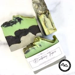 Cedar Mountain Candle All Natural Cold Process Handmade Bar Soap - Blueberry & Thyme