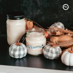 Cedar Mountain Candle Candles Pumpkin Patch Mason Jar Candle - Fall Scents