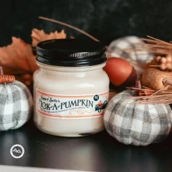 Cedar Mountain Candle Candles Pumpkin Patch Mason Jar Candle - Fall Scents