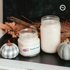 Cedar Mountain Candle Candles Fall Farm Truck Mason Jar Candle