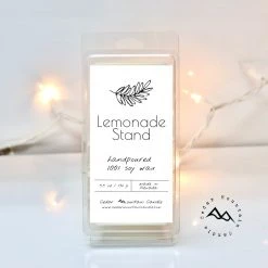 Cedar Mountain Candle Farmhouse Scent: Lemonade Stand - 5.5 Oz Wax Melts Candles