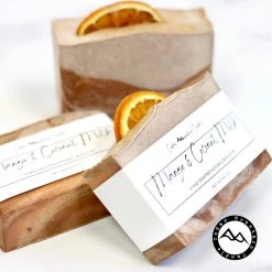 Cedar Mountain Candle All Natural Cold Process Handmade Bar Soap - Mango & Coconut Milk Candles
