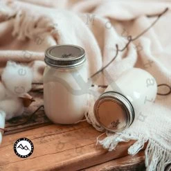 Cedar Mountain Candle Fall Mini Mason Jar Candle Set - Set Of 4