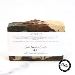 Cedar Mountain Candle All Natural Cold Process Handmade Bar Soap - Oatmeal Stout