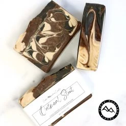 Cedar Mountain Candle All Natural Cold Process Handmade Bar Soap - Oatmeal Stout