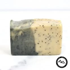 Cedar Mountain Candle All Natural Cold Process Handmade Bar Soap - Poppy Seeds & Bergamot Candles