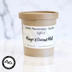 Cedar Mountain Candle 16 Oz Soy Candle Refill Kit