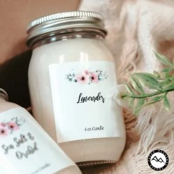 Cedar Mountain Candle Mother's Day Mini Candle Gift Set - Spa Collection - Set Of 4 Candles