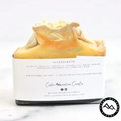 Cedar Mountain Candle Candles All Natural Cold Process Handmade Bar Soap - Volcano