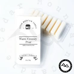 Cedar Mountain Candle Wholesale Warm Country Pear - 5.5 Oz Wax Melts